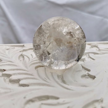 Bergkristall kula 5cm i diameter, toppkvalitet