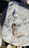 Akvamarin med Scepter bergkristall