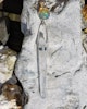 Velo opal med bergkristall laserstav