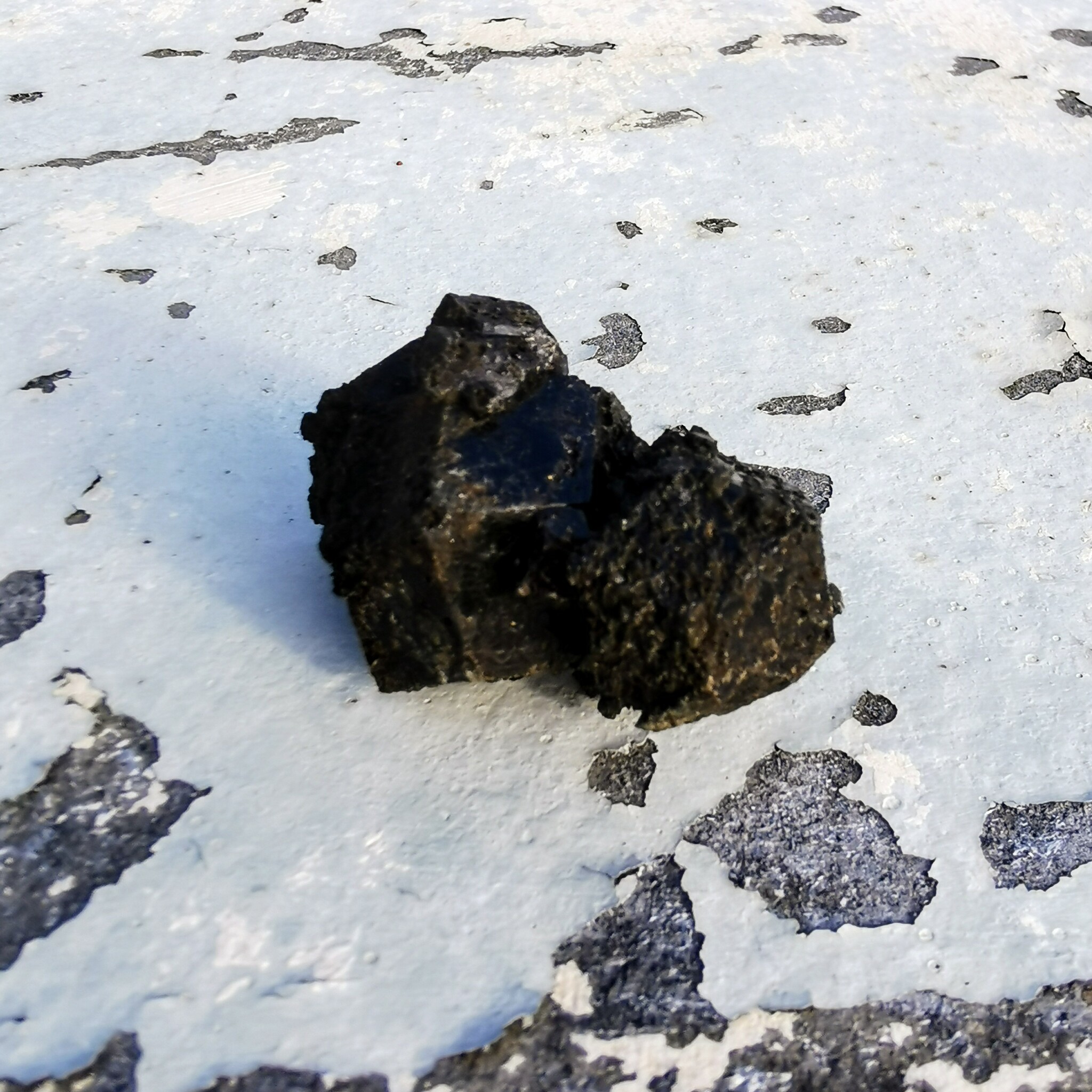 Granat kluster från Sverige