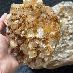 Bergkristall kluster från Sverige, Dalsland