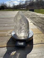 Bergkristall torn med en klick golden healer