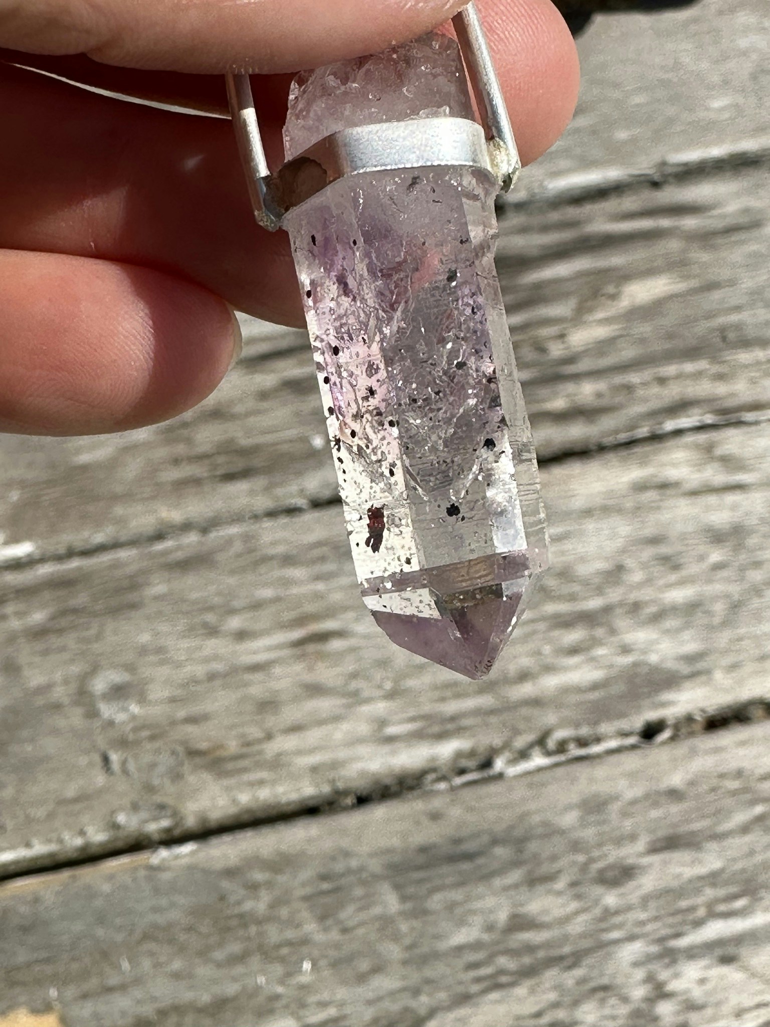 Morganit med enhydro Brandenberg kristall