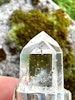 Grön ametist med Brandenberg kristall