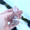 Morganite with double terminated pink Lithium