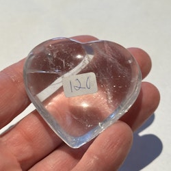 Hjärta i bergkristall