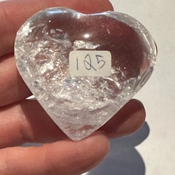 Hjärta i bergkristall