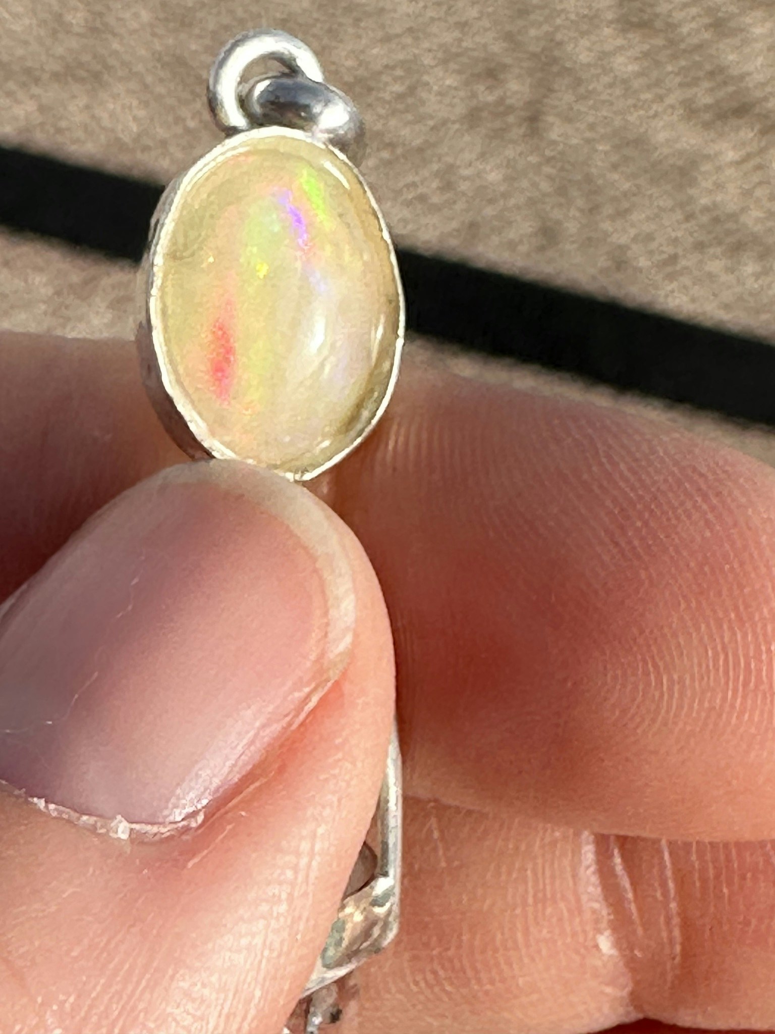 Velo opal with Brandenberg quartz crystal