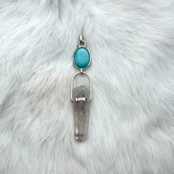 Turquoise with Brandenberg Amethyst