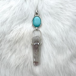 Turquoise with Brandenberg Amethyst