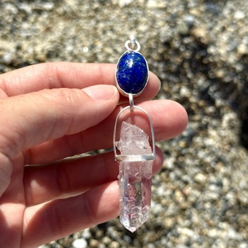 Lapis Lazuli with Brandenberg Amethyst