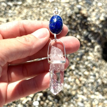 Lapis Lazuli with Brandenberg Amethyst