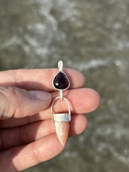 Queen Kali, Black Tourmaline with citrine Lodolite