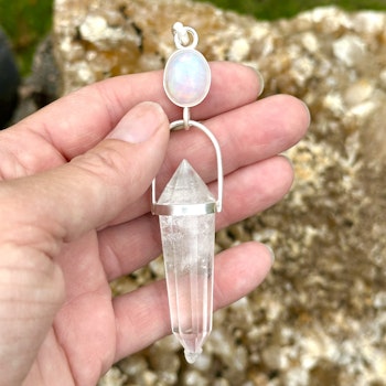 Masterpiece/master manifestation - Opal with Clear Quartz Vogel