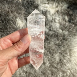 24 sided clear quartz Vogel, portal of light