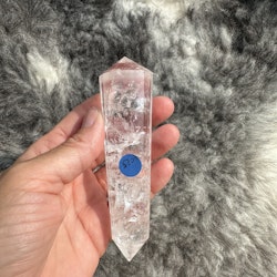 24 sided clear quartz Vogel, portal of light