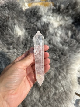 24 sided clear quartz Vogelt, portal of light