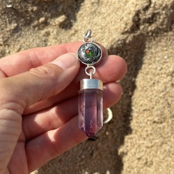 Galaxy Opal with Amethyst