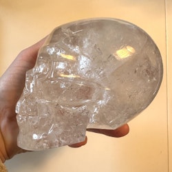 Clear Quartz skull