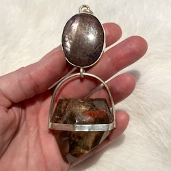 The Great Godess- Big Star Ruby with magnificent Lodolite