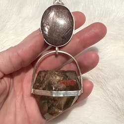 The Great Godess- Big Star Ruby with magnificent Lodolite