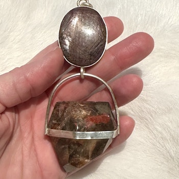 The Great Godess- Big Star Ruby with magnificent Lodolite
