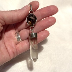 Lodolite with Phantom Quartz
