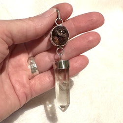 Lodolite with Phantom Quartz