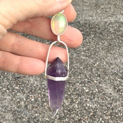 Opal with Amethyst Vogel