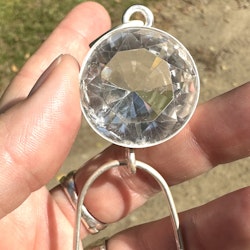 Light portal of the new sacred feminine  Clear Quartz light portal with Tourmaline in Lepidolite