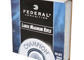 Federal Tändhattar 215  (LR Magnum) 100 st