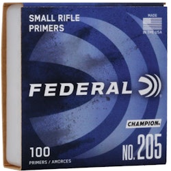 Federal Tändhattar 205 ( small rifle ) 100 st