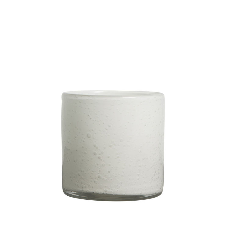 Vase/Candle holder Calore M White