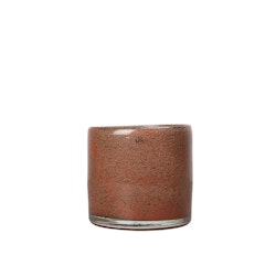 Candle holder Calore XS brown/rusty red