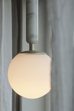 Globen Lighting Torrano pendel 15 cm vit
