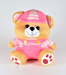 Nalle Hugsbaby Ljus Rosa/ Orange