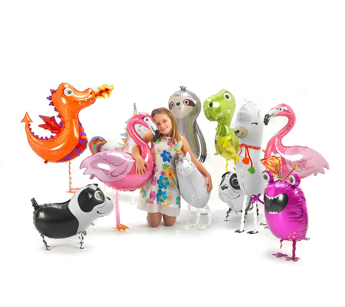 Folieballong Drake 94cm