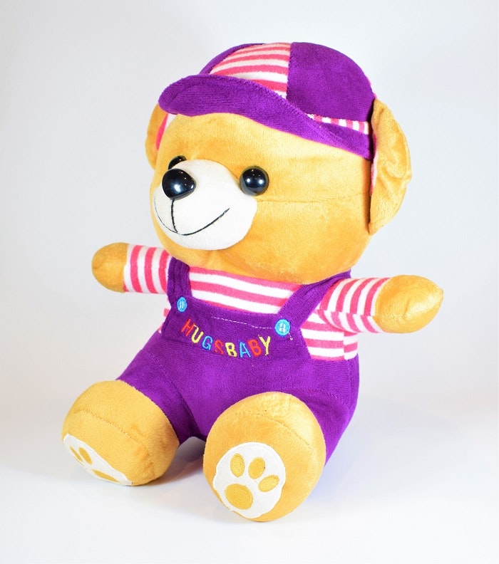 Nalle Hugsbaby Lila och Rosa 32cm