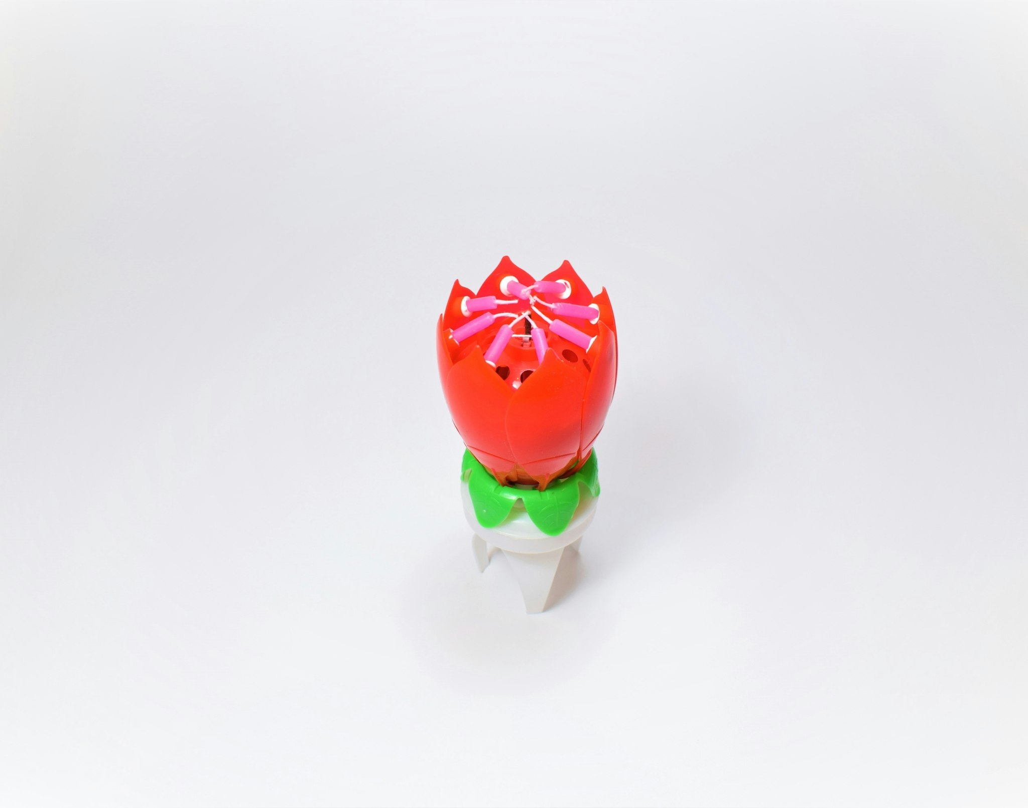 Tårtljus Roterande Spelande Lotus