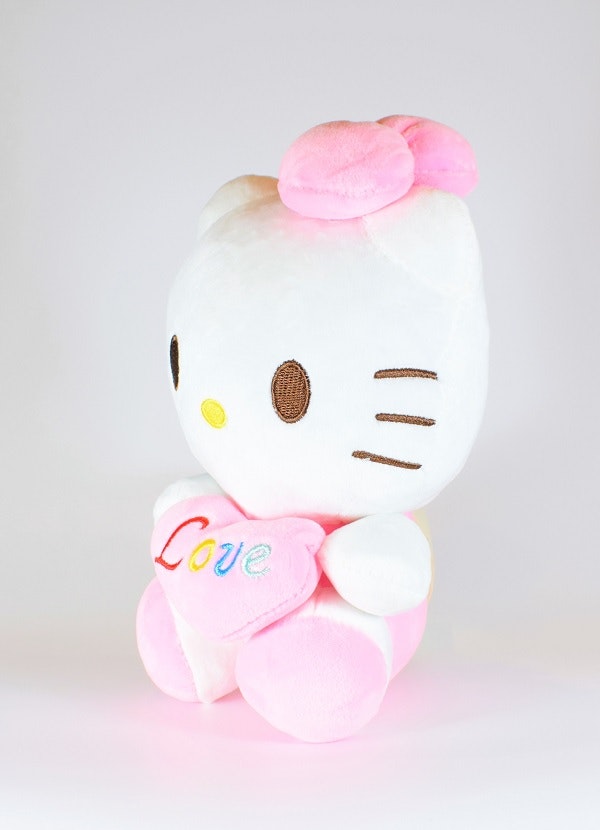 Hello Kitty Rosa 22cm