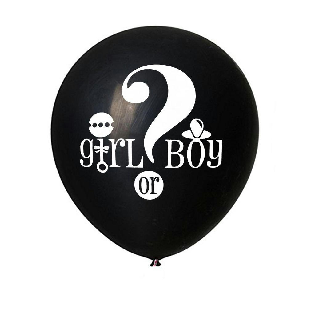 Gender Reveal, Babyshower ballong Girl or Boby? 91cm