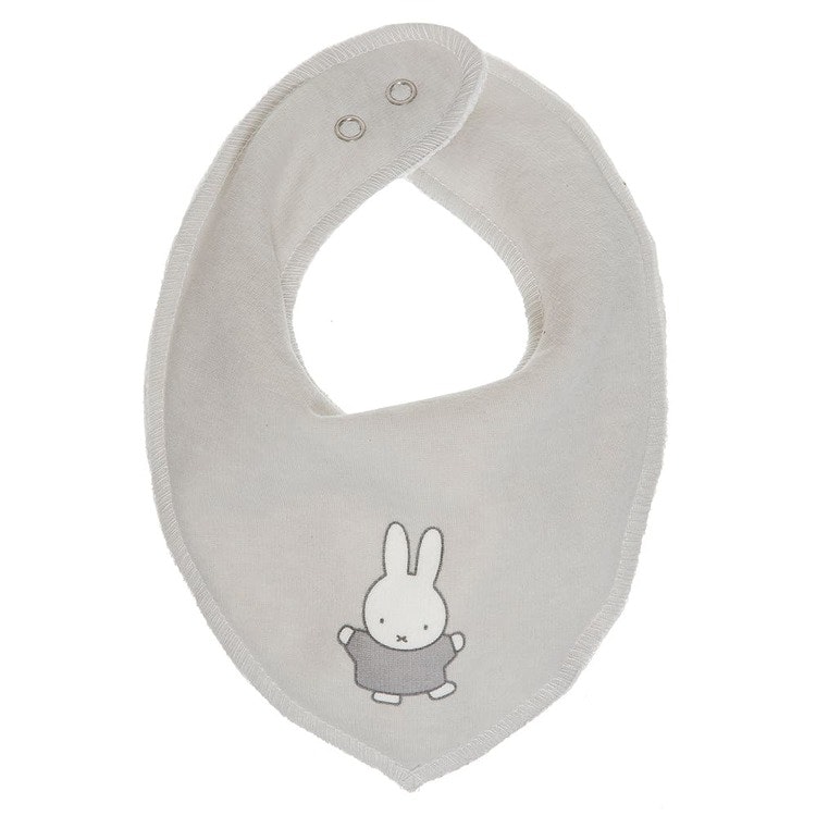 Dregelhaklapp Miffy Grå
