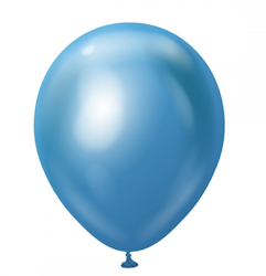 Latexballonger Professional Chrome Blue Mini