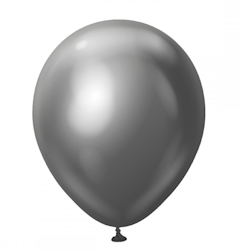Latexballonger Professional Chrome Space Grey Mini