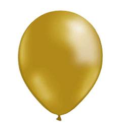 Latexballonger Guld Mini 100-pack