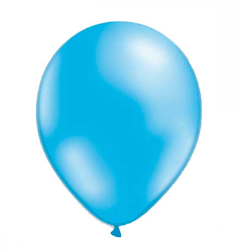 Latexballonger Metallic Ljusblå 28cm