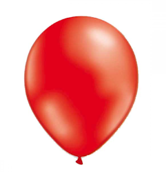 Latexballonger Metallic Röd 28cm