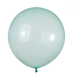 Latexballonger Crystal Clear Regnbåge 48cm