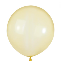 Latexballonger Crystal Clear Regnbåge Gul 48cm