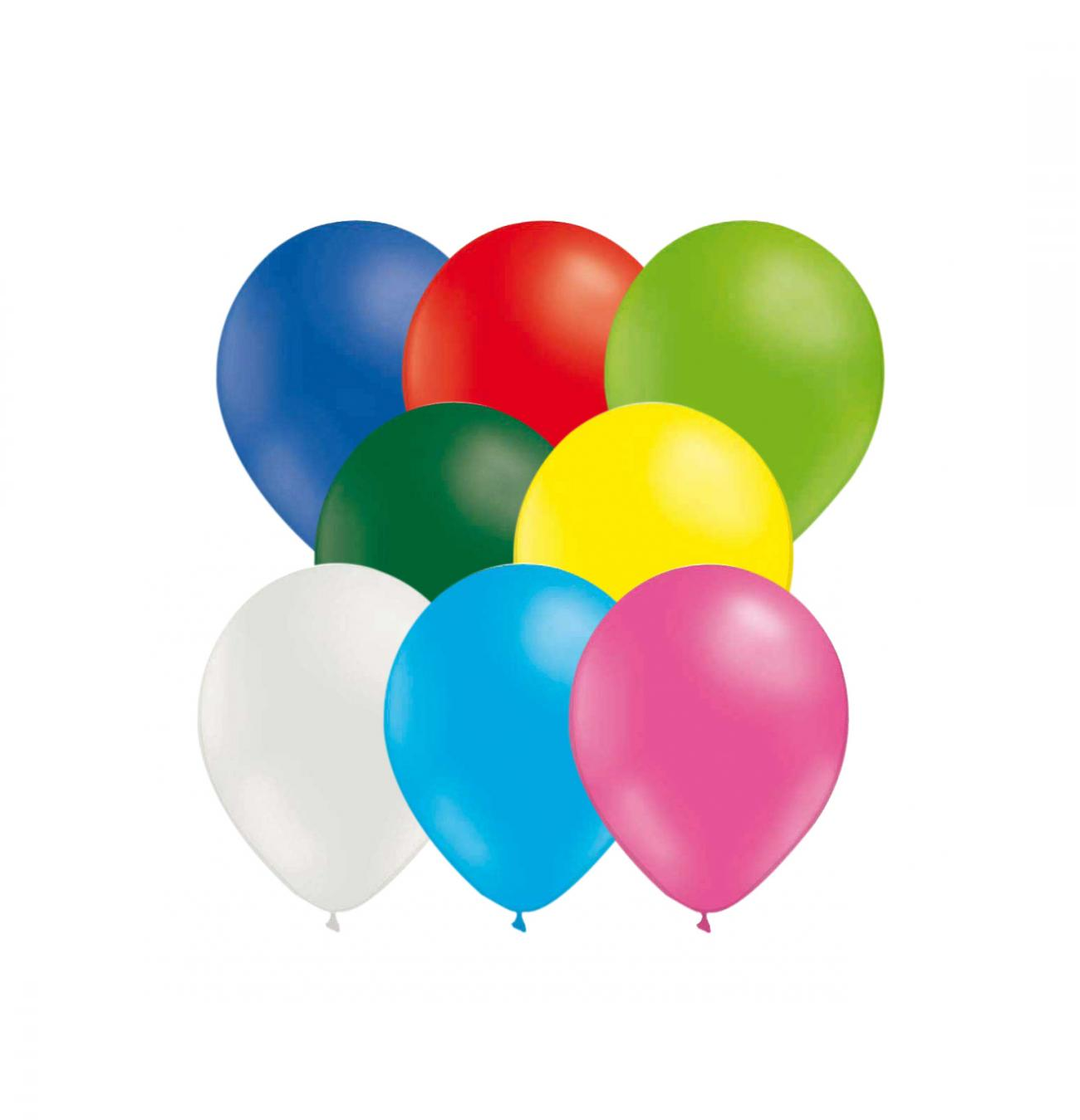 Ballongkombo Blandade Färger 28cm